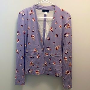 New floral blazer size small